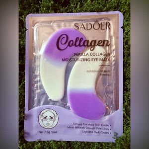 💜🌿 Sadoer Perilla Plant Collagen Moisturizing Eye Mask Gels